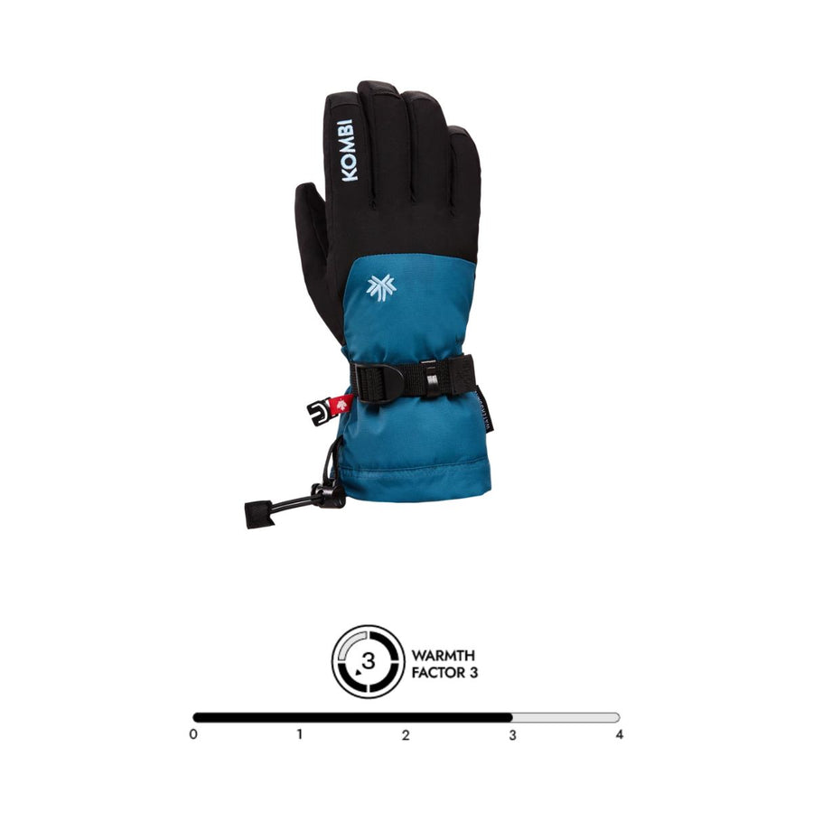 KOMBI LEVEL 3 AUTHENTIC JUNIOR GLOVE-MALLARD BLUE