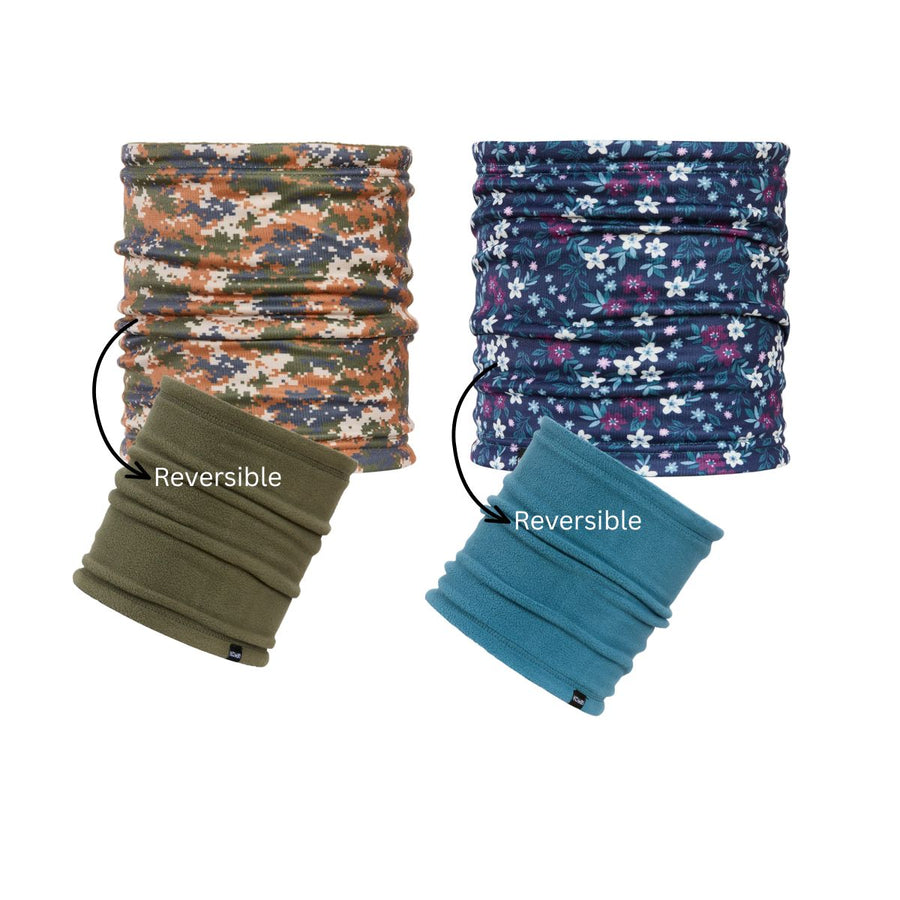 KOMBI COZY FLEECE REVERSIBLE NECKWARMER JUNIORS