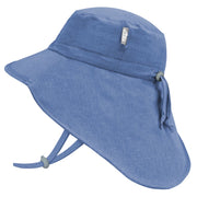 Jan & Jul Blue – Blue Trim | Aqua Dry Adventure Hat