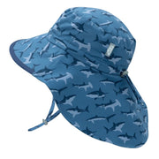 Jan & Jul Shark – Navy Trim | Aqua Dry Adventure Hat