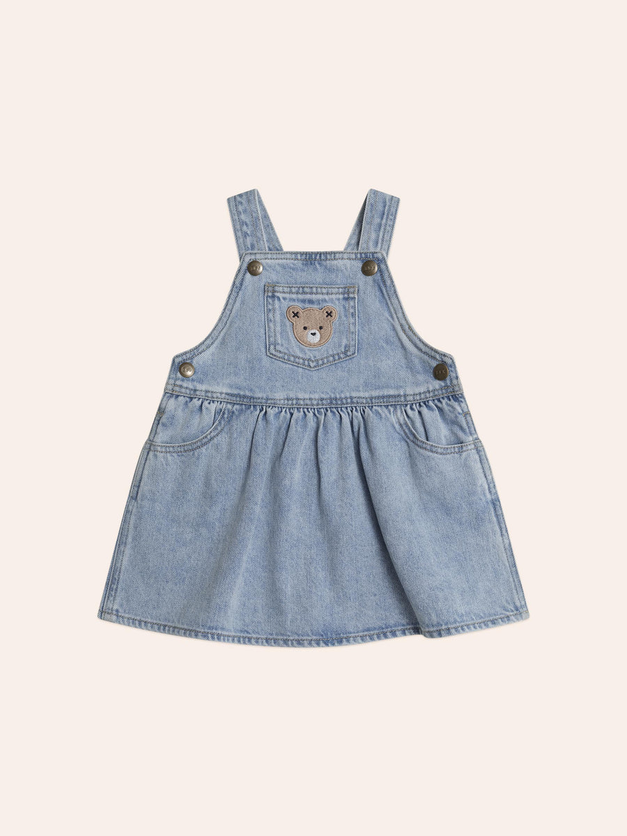 Huxbaby Dreamy Denim Pinafore Dress