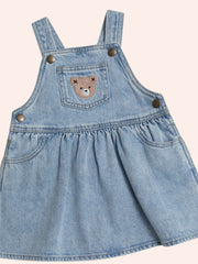 Huxbaby Dreamy Denim Pinafore Dress
