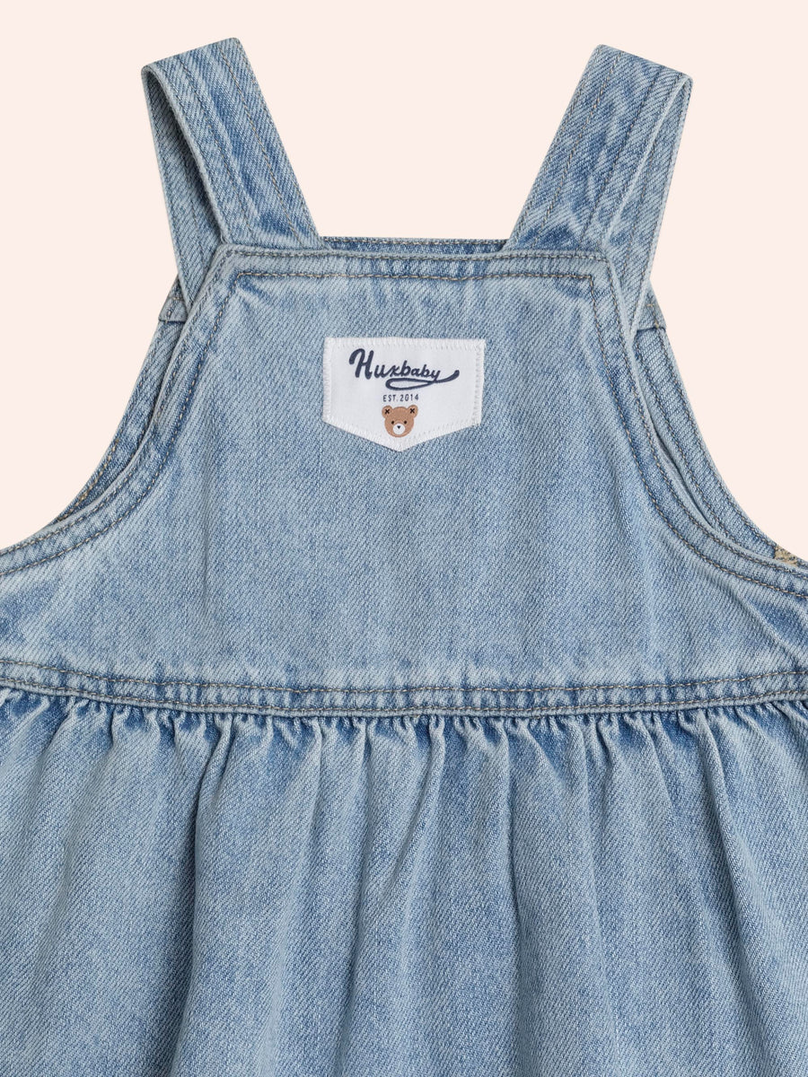 Huxbaby Dreamy Denim Pinafore Dress