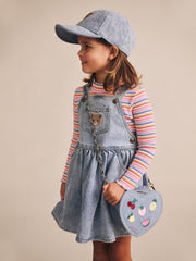 Huxbaby Dreamy Denim Pinafore Dress