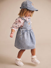 Huxbaby Dreamy Denim Pinafore Dress