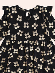 Huxbaby Special Dress Cherry Pie Gold