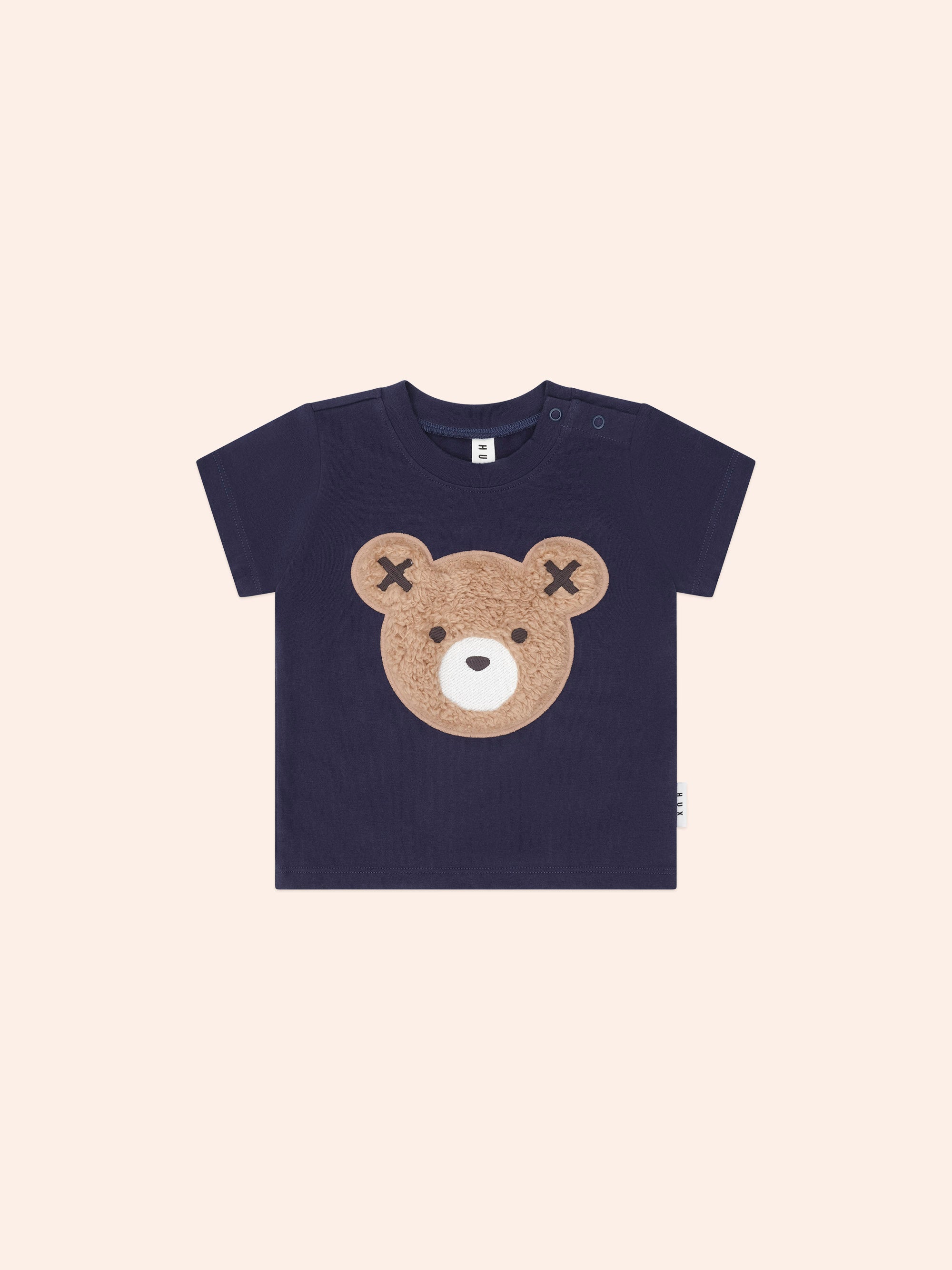 Huxbaby Furry Huxbear Navy Tee