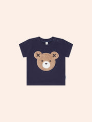 Huxbaby Furry Huxbear Navy Tee