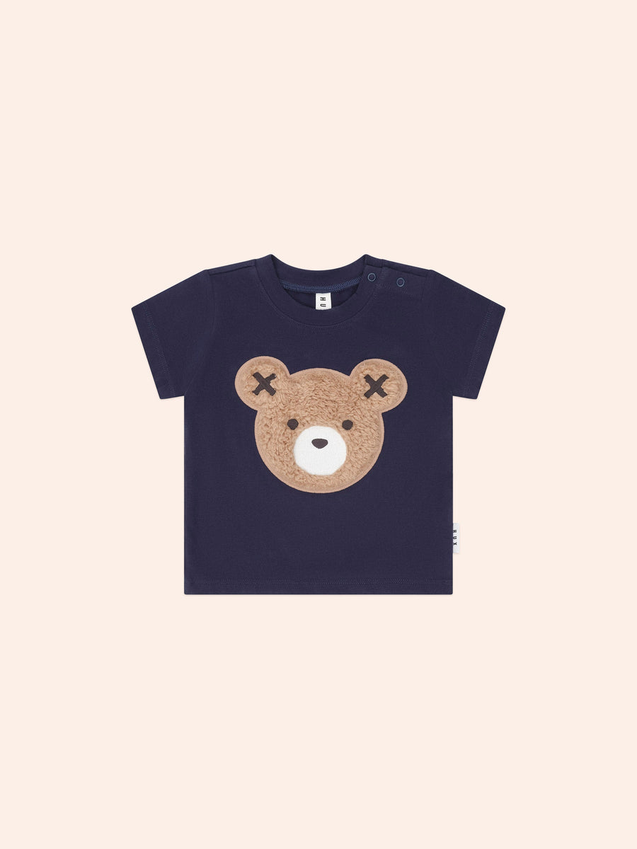 Huxbaby Furry Huxbear Navy Tee