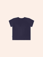 Huxbaby Furry Huxbear Navy Tee