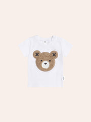 Huxbaby Furry Huxbear Crisp White Tee