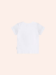Huxbaby Furry Huxbear Crisp White Tee