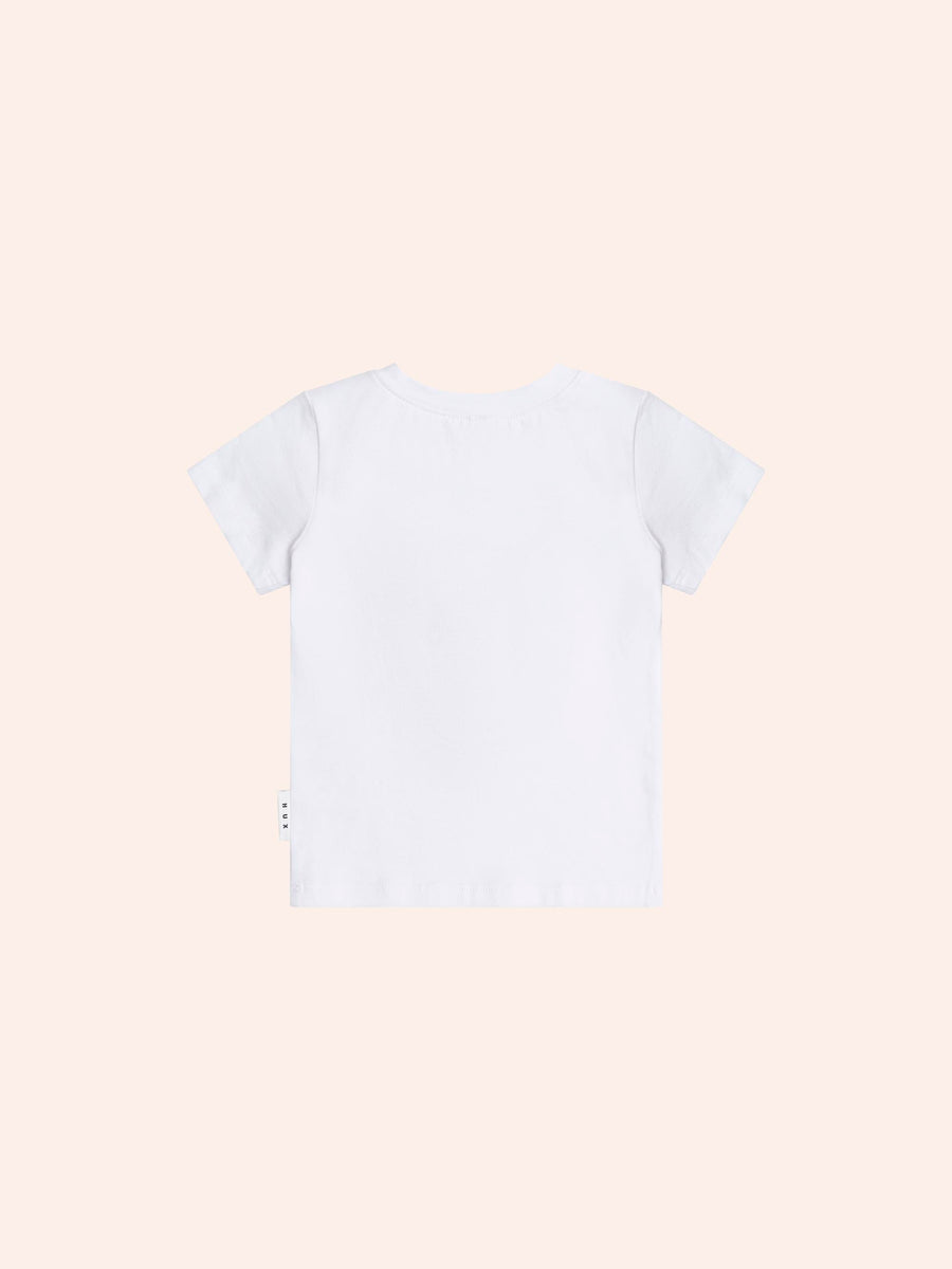 Huxbaby Furry Huxbear Crisp White Tee