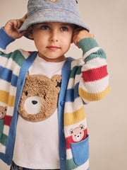 Huxbaby Furry Huxbear Crisp White Tee