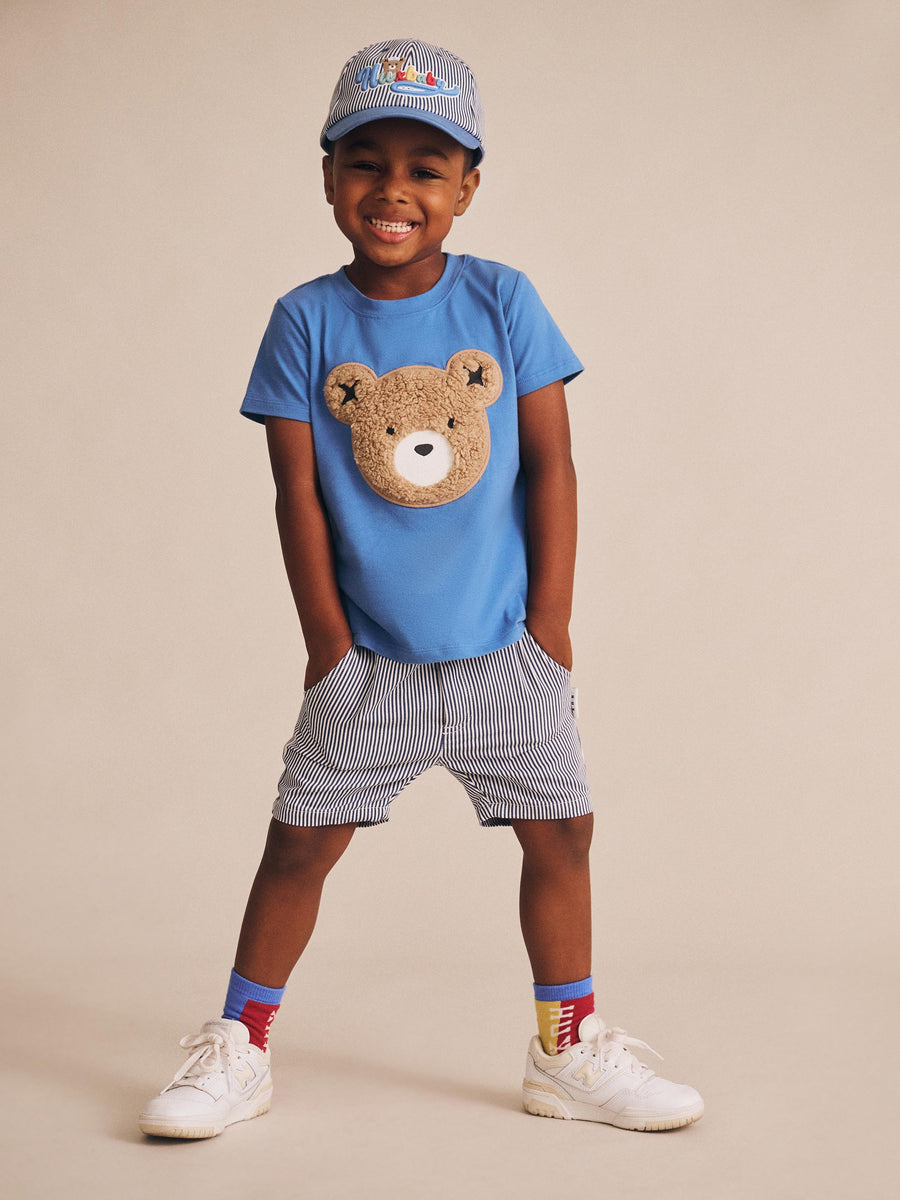 Huxbaby Furry Huxbear Marine Blue Tee