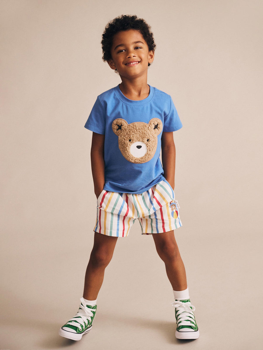 Huxbaby Furry Huxbear Marine Blue Tee