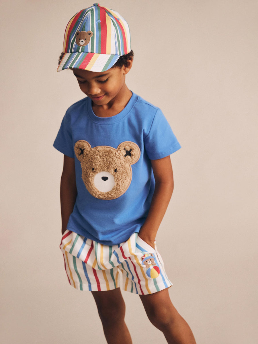 Huxbaby Furry Huxbear Marine Blue Tee