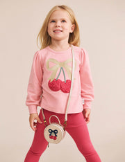 Huxbaby Cherry Bow Mini Handbag