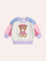 Huxbaby Varsity Huxette Spliced Sweatshirt