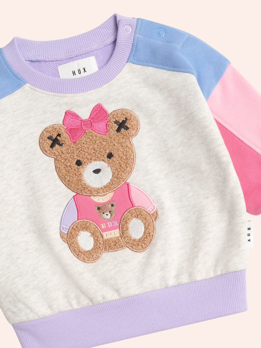 Huxbaby Varsity Huxette Spliced Sweatshirt