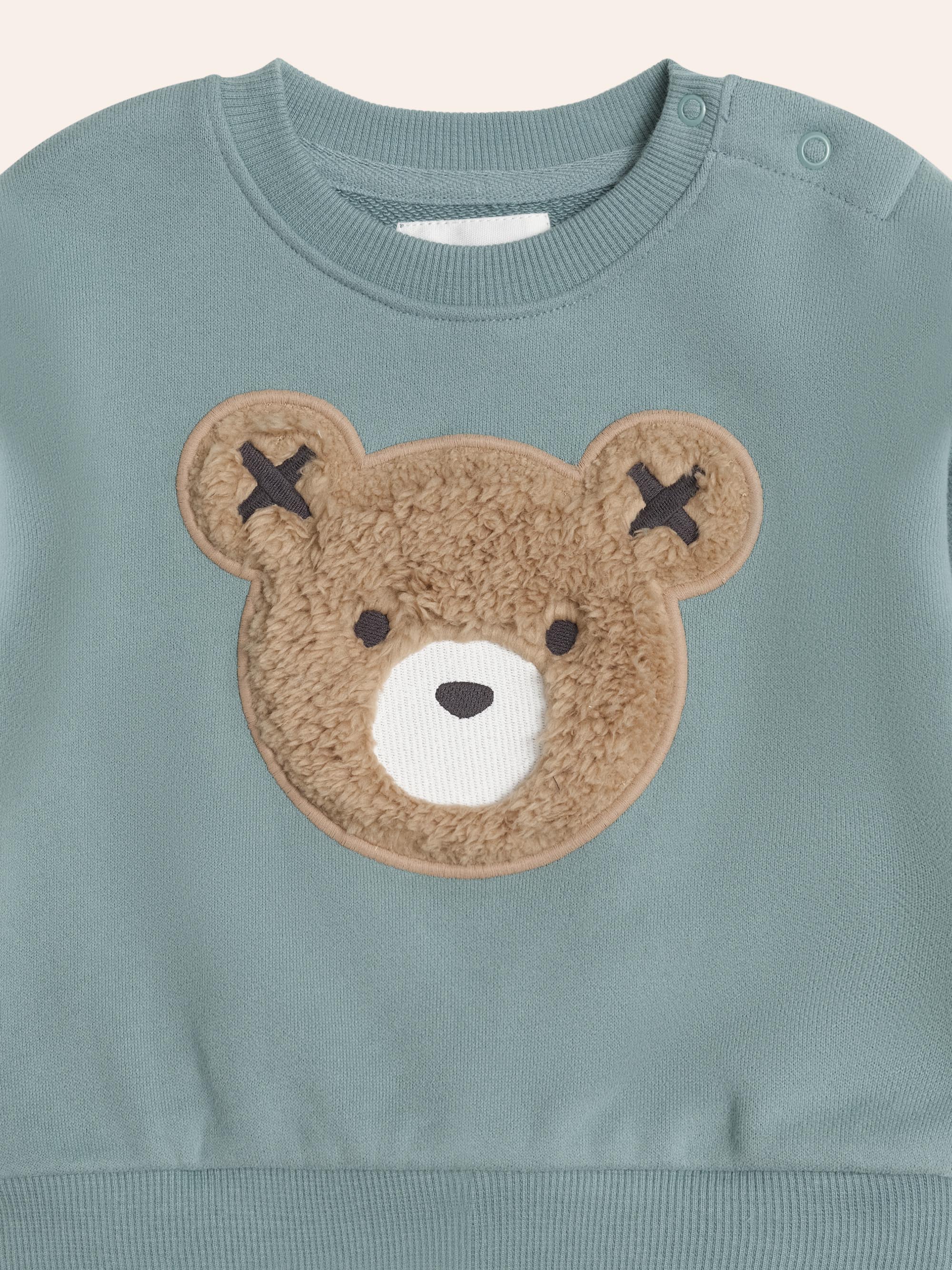 Huxbaby Furry Huxbear Sweatshirt Green