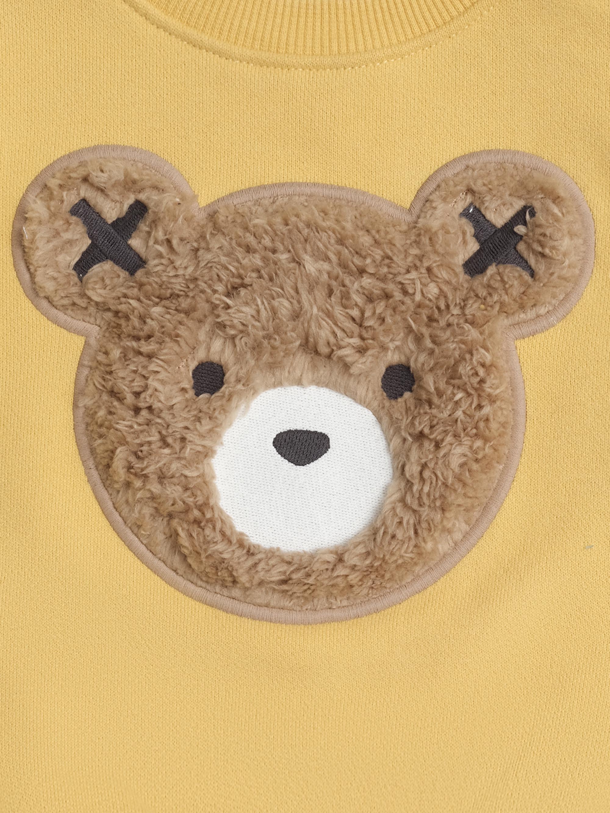 Huxbaby Furry Huxbear Sweatshirt Yellow