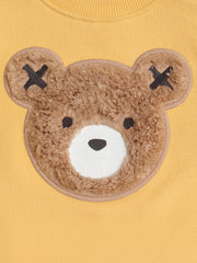 Huxbaby Furry Huxbear Sweatshirt Yellow