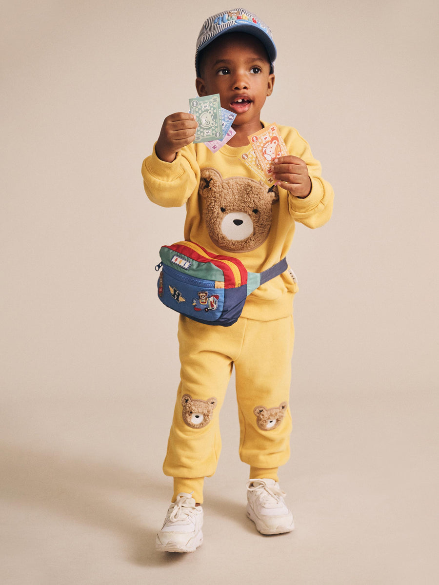 Huxbaby Furry Huxbear Sweatshirt Yellow