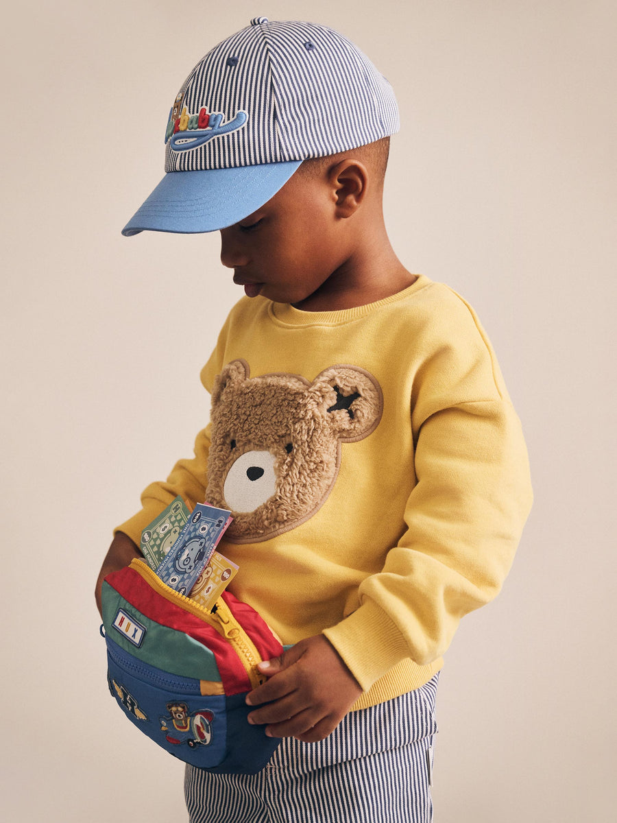Huxbaby Furry Huxbear Sweatshirt Yellow