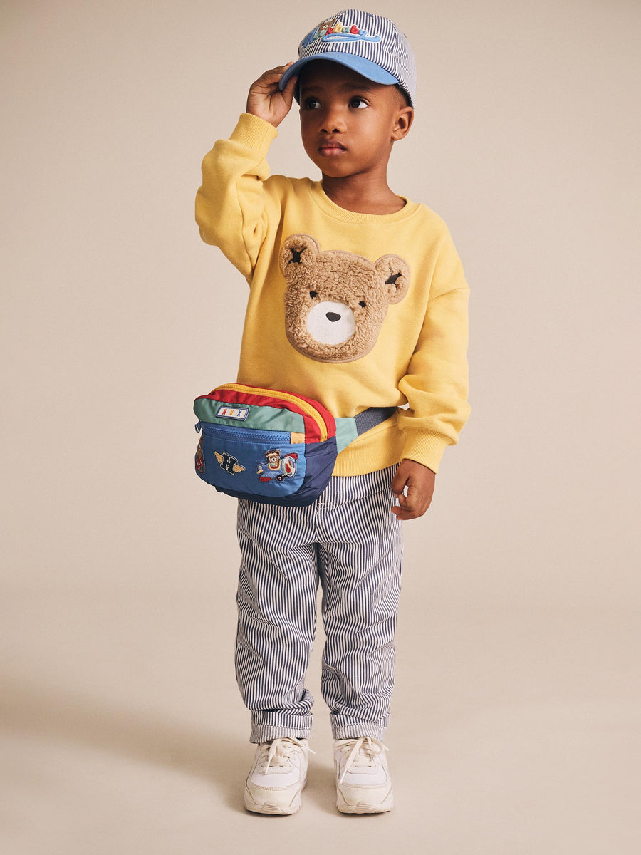 Huxbaby Furry Huxbear Sweatshirt Yellow