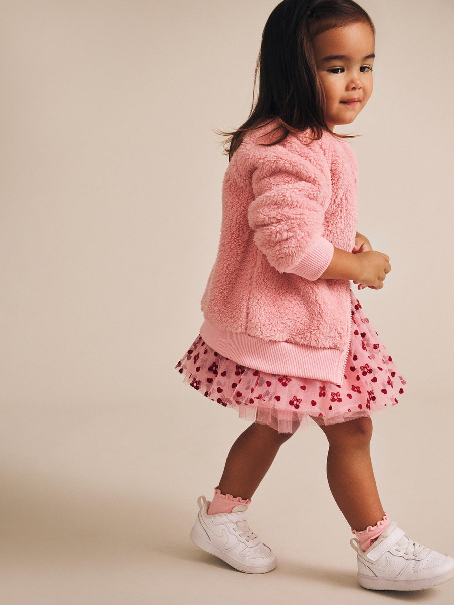 Huxbaby Cherry Pie Fur Jacket