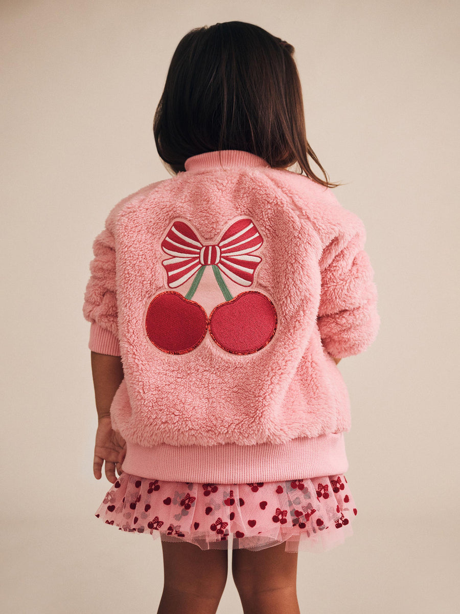 Huxbaby Cherry Pie Fur Jacket
