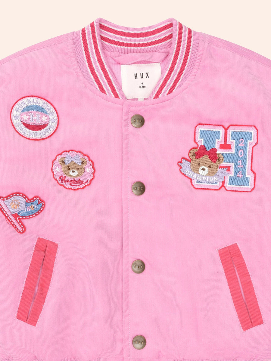 Huxbaby Collegiate Huxette Cord Jacket