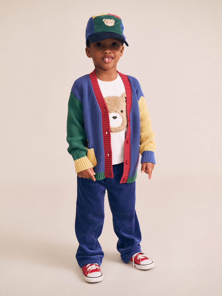 Huxbaby Colour Block Varsity Hux Cardi