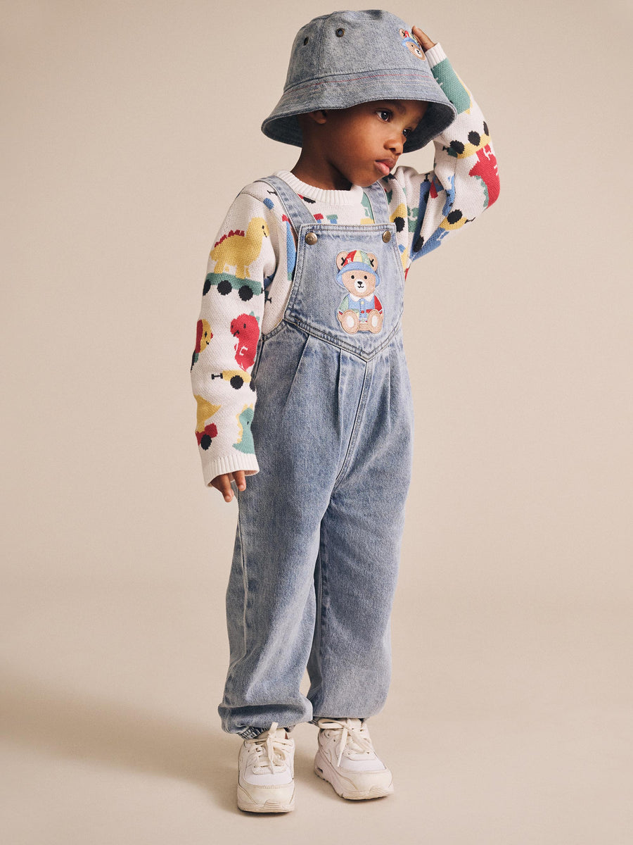 Huxbaby Dino Train Knit Pullover