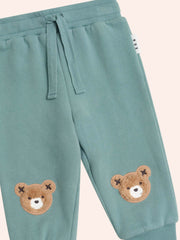 Huxbaby Furry Huxbear Track Pants Green