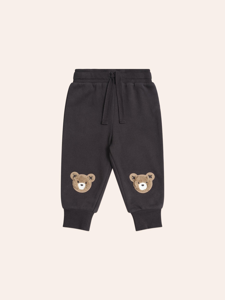 Huxbaby Furry Huxbear Track Pants Black