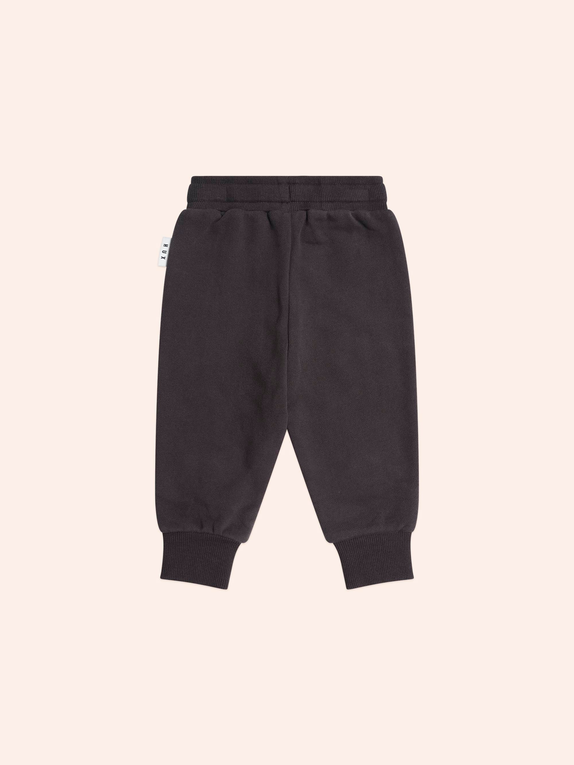 Huxbaby Furry Huxbear Track Pants Black