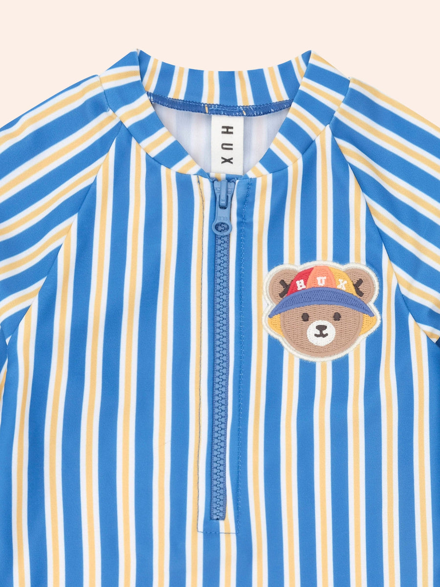 Huxbaby Beach Hux Stripe Rashie UPF50+