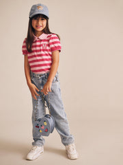 Huxbaby I Heart Fruit Denim Shoulder Bag