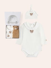 Huxbaby Baby's First Gift Box Set - Romper, Hat, Comforter
