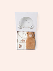Huxbaby Baby's First Gift Box Set - Romper, Hat, Comforter