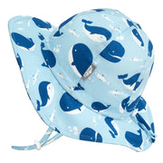 Jan & Jul Blue Whale | Cotton Floppy Hat