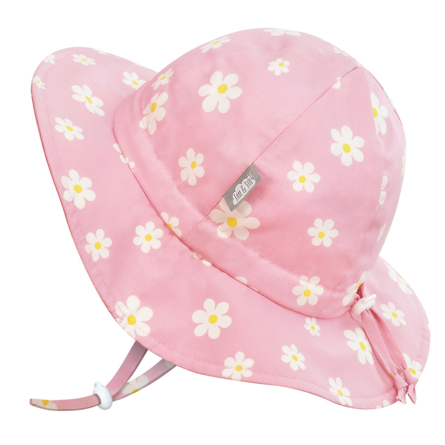 Jan & Jul Pink Daisy | Cotton Floppy Hat