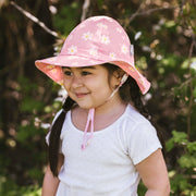Jan & Jul Pink Daisy | Cotton Floppy Hat