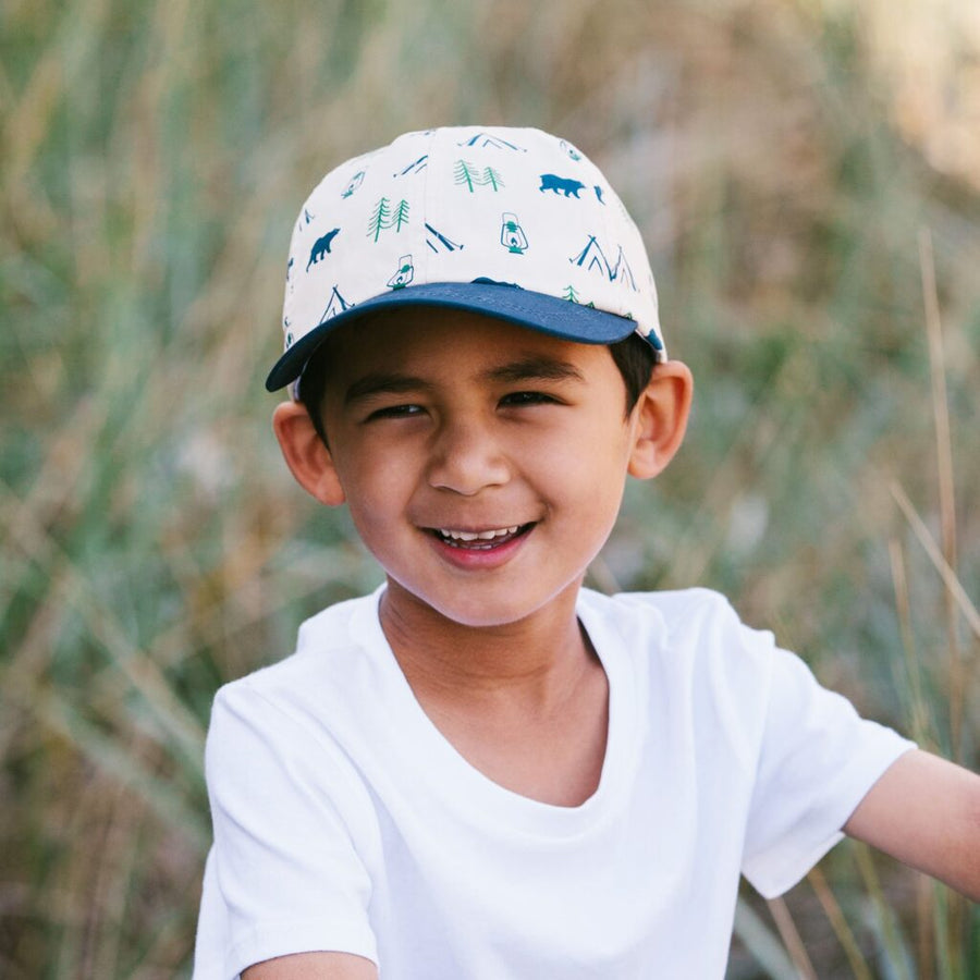 Jan & Jul Bear Camp | Kids Lite Baseball Caps