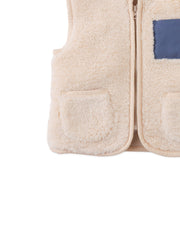 Gingersnaps Baby Orazio Sherpa Vest with Pocket