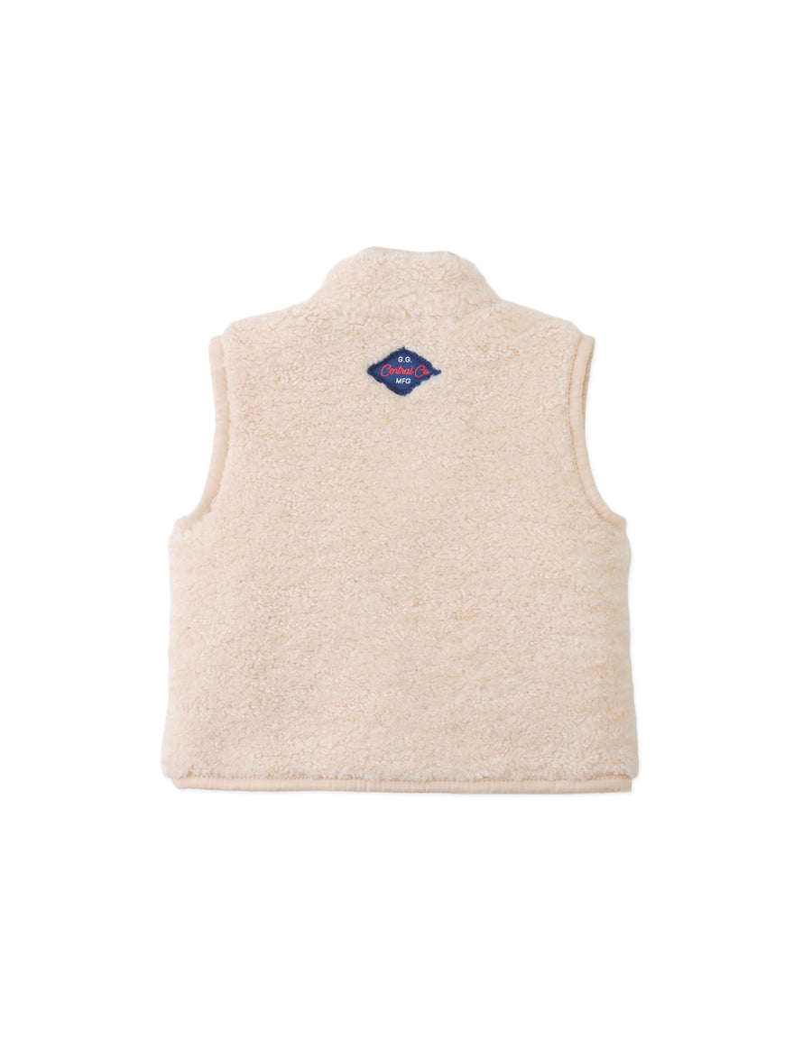 Gingersnaps Baby Orazio Sherpa Vest with Pocket