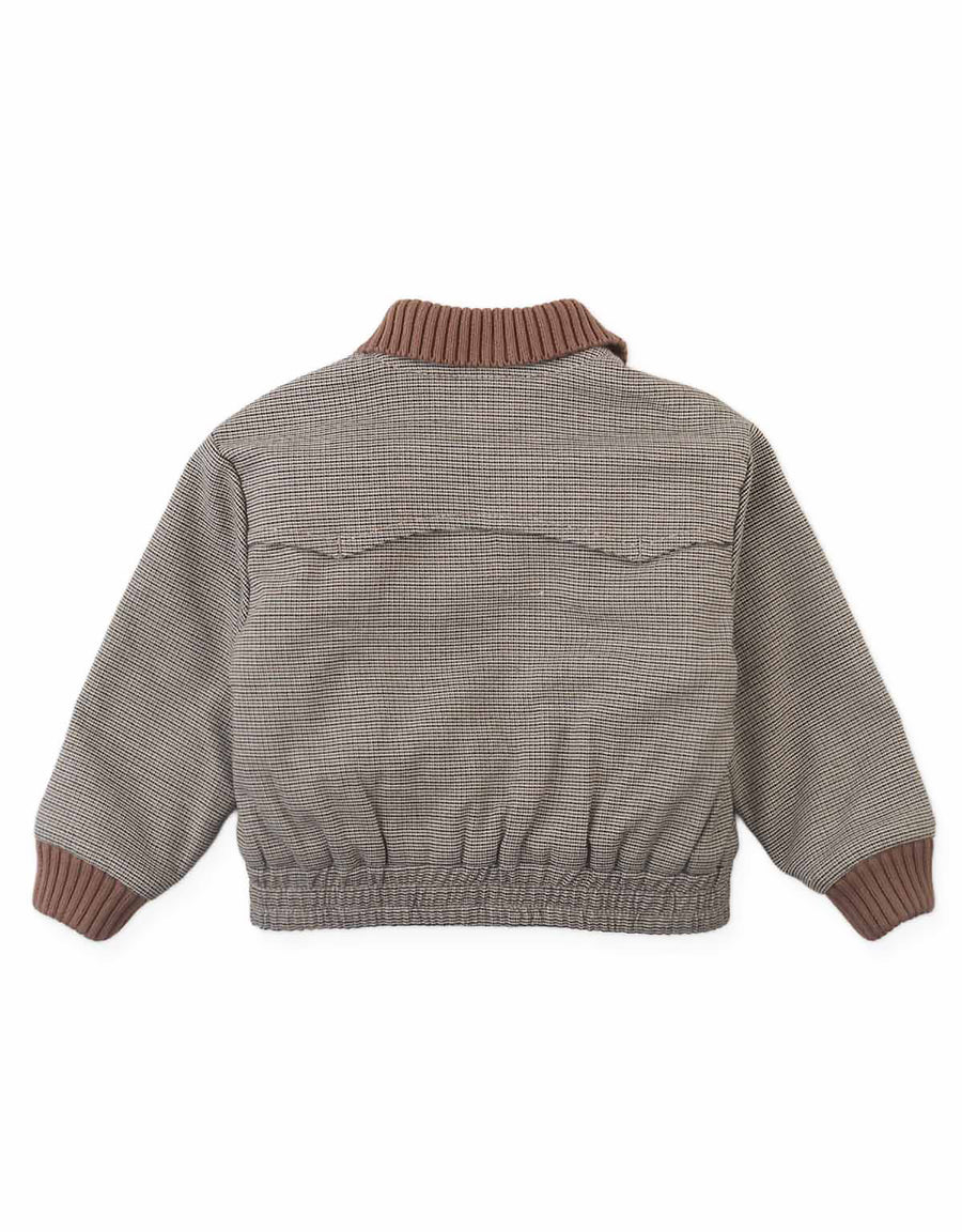 Gingersnaps Multicolor Baby boys Leonardo Micro Houndstooth Jacket