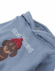 Gingersnaps Baby Dante Pullover Hoodie with Most Wanted Graphic